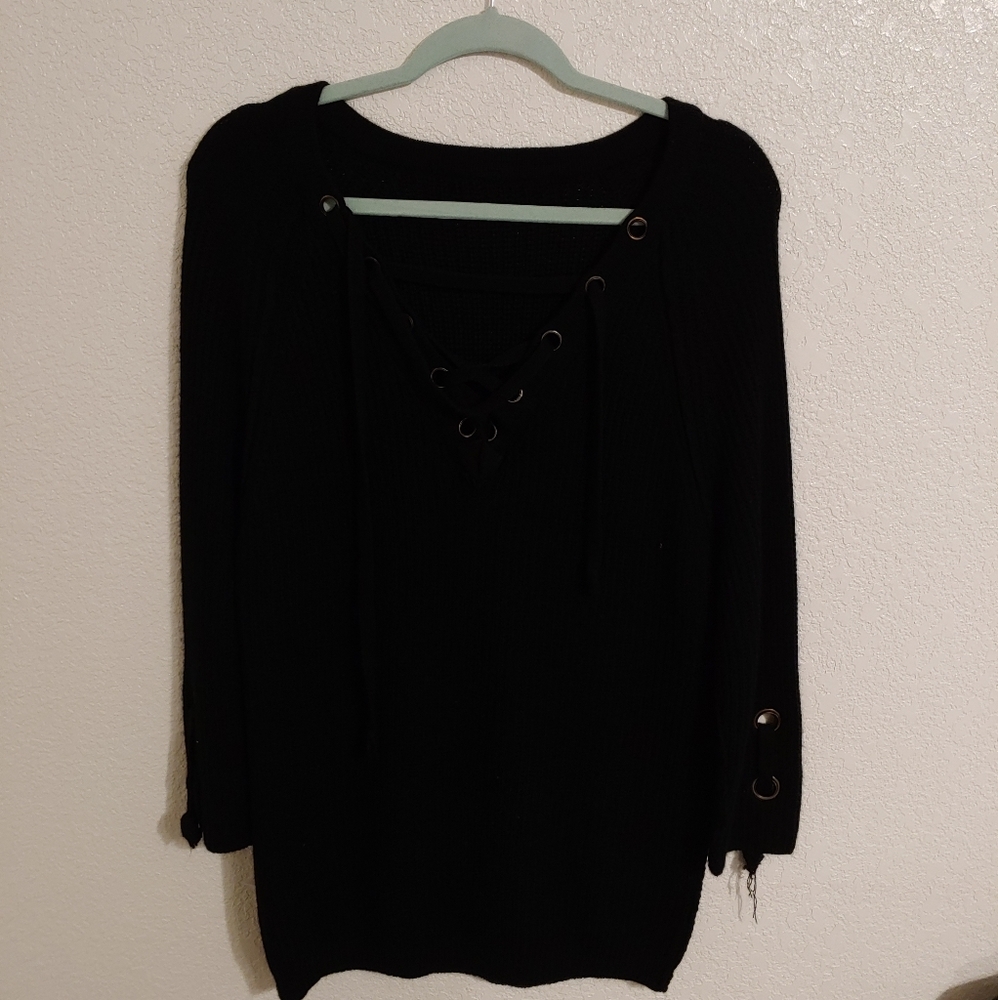 Knitted sweater!